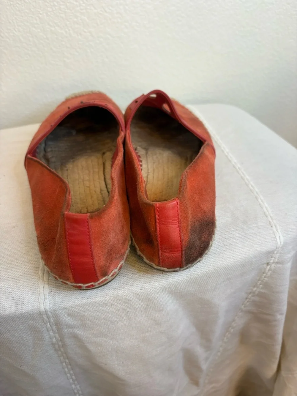 TORY BURCH LONNIE LOGO ESPADRILLES, SIZE 9